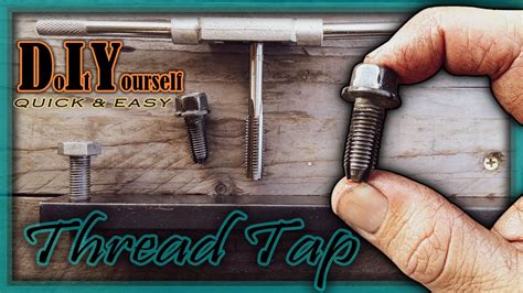 how to tap thread in metal